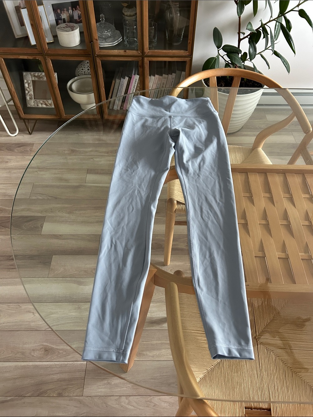 Lululemon Light Blue High-Waist Leggings